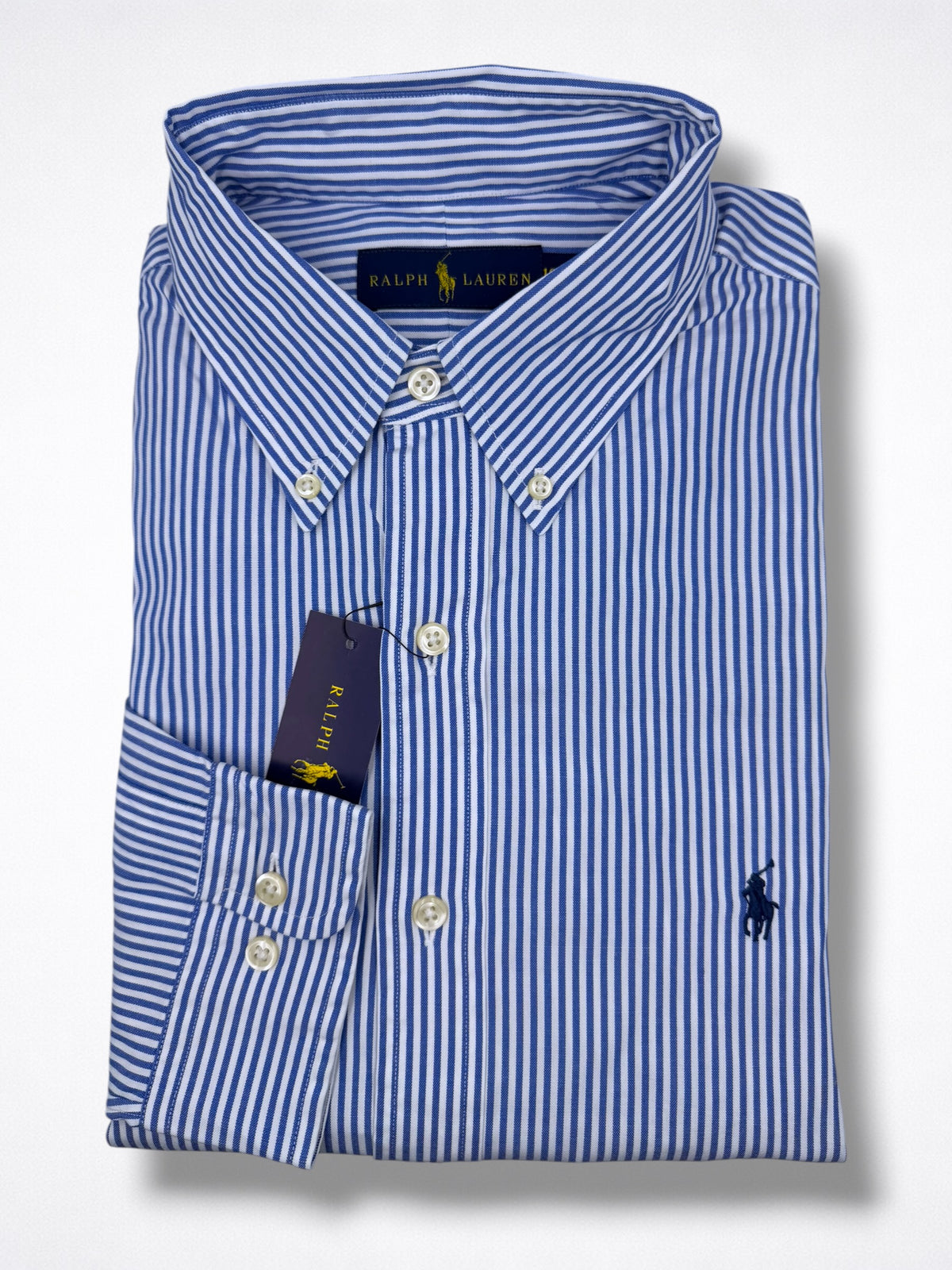 Camisa Polo Ralph Lauren Classic Fit Manga Larga Talla L