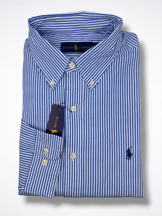 Camisa Polo Ralph Lauren Classic Fit Manga Larga Talla L