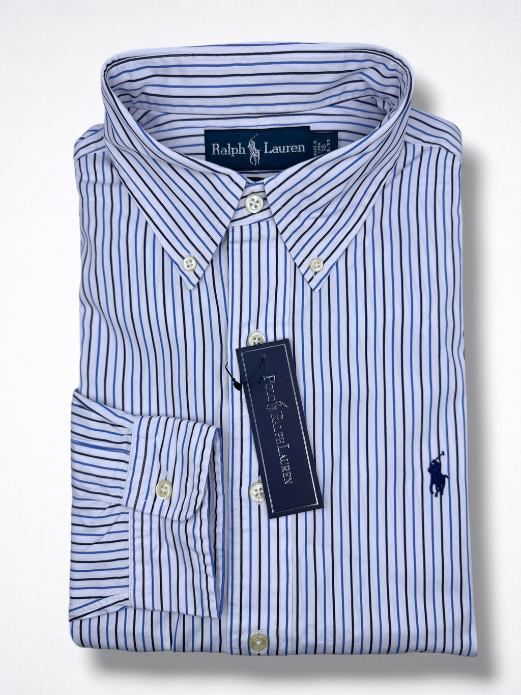 Camisa Polo Ralph Lauren Classic Fit Manga Larga Talla L