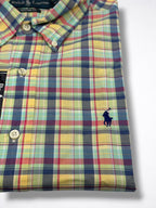 Camisa Polo Ralph Lauren Custom Fit manga corta talla L