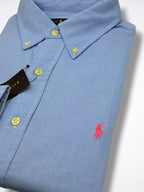 Camisa Polo Ralph Lauren Classic Fit Manga Larga Talla L