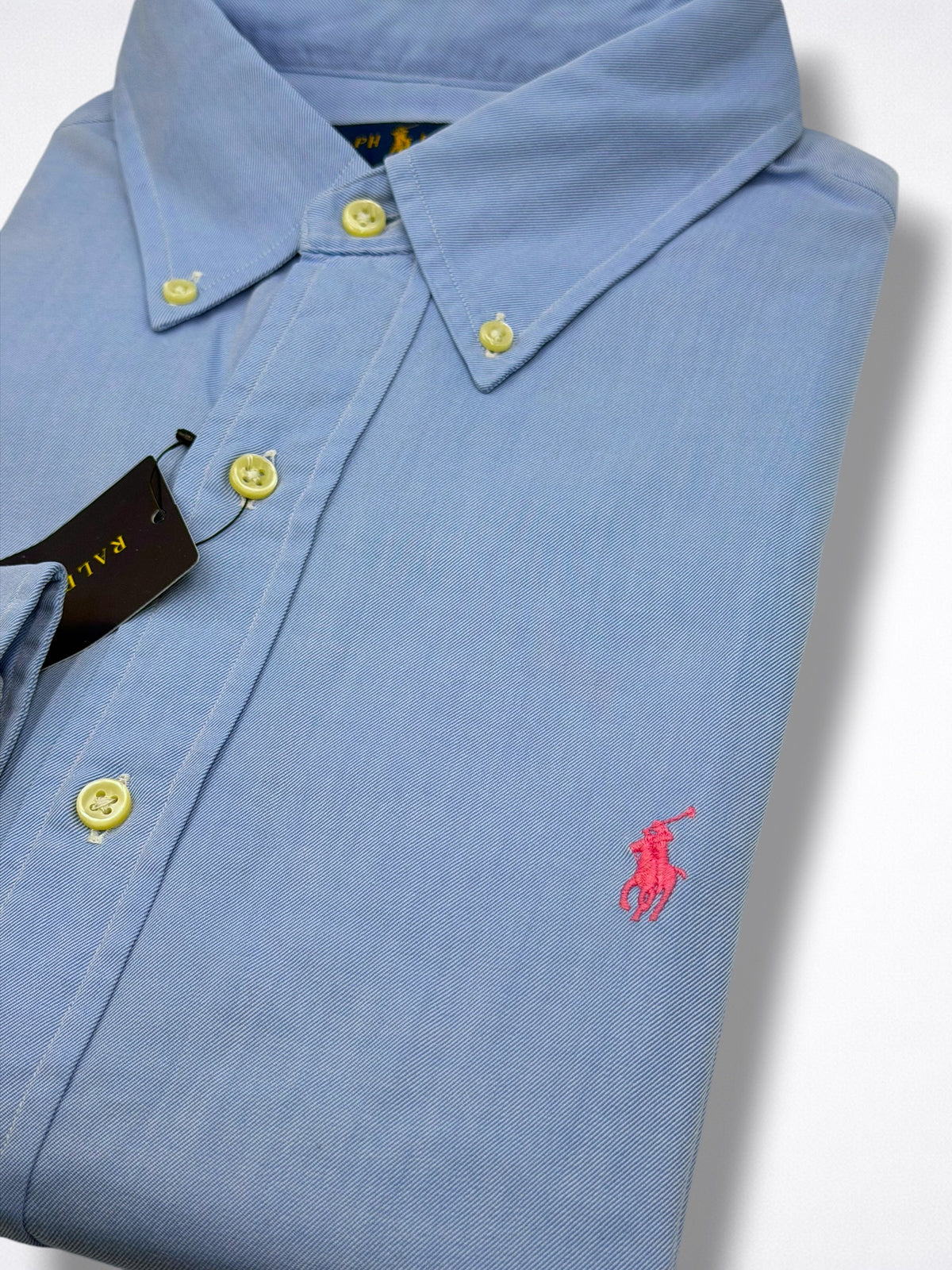 Camisa Polo Ralph Lauren Classic Fit Manga Larga Talla L