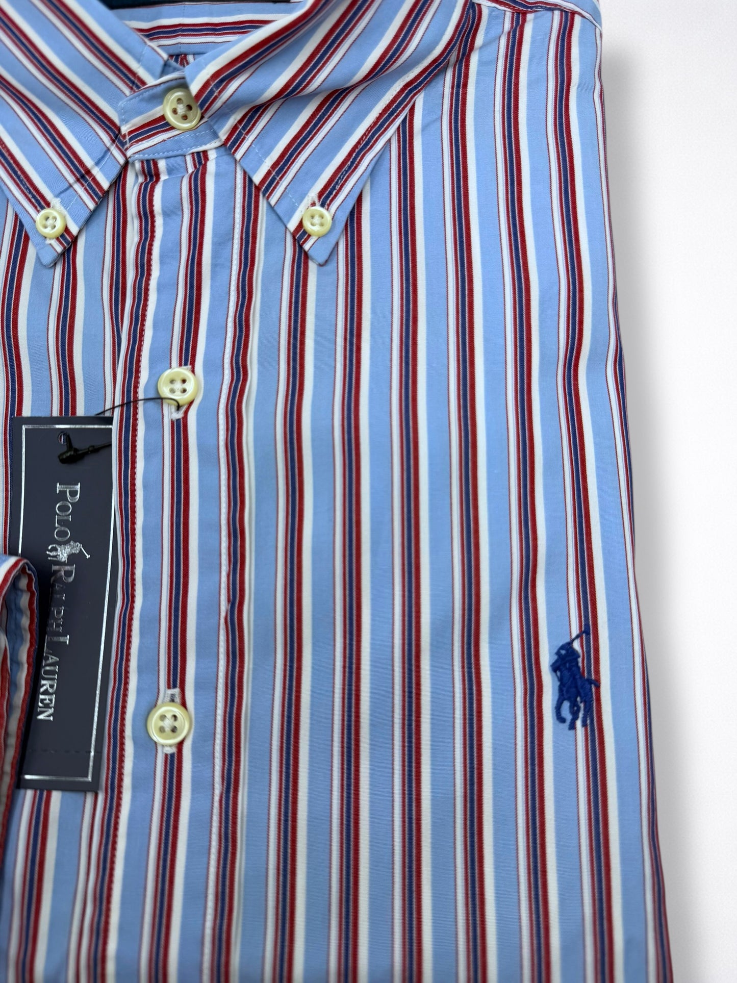 Camisa Polo Ralph Lauren Classic Fit Manga Larga Talla M