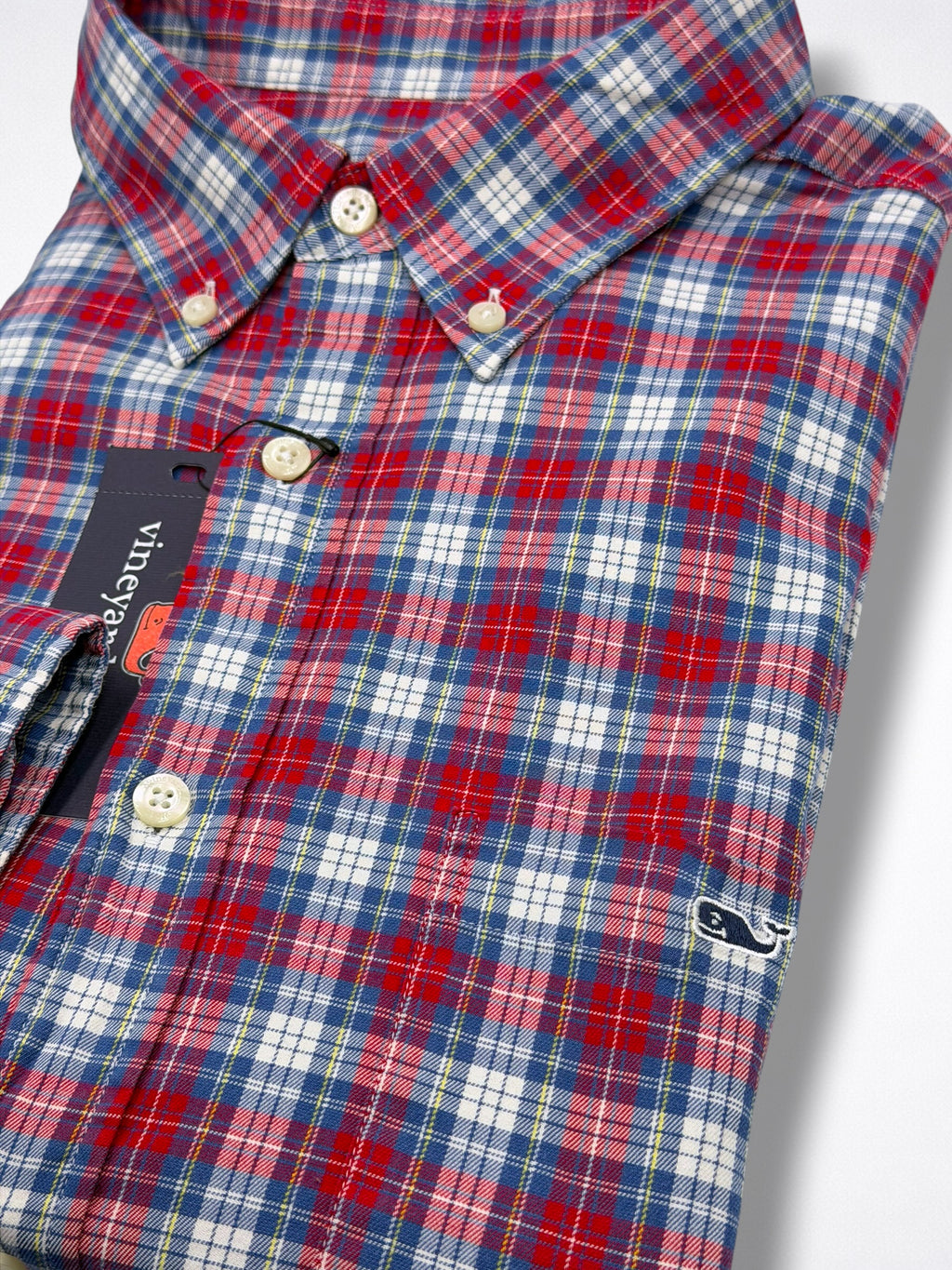 Camisa Vineyard Vines Classic Fit Manga Larga Talla XL