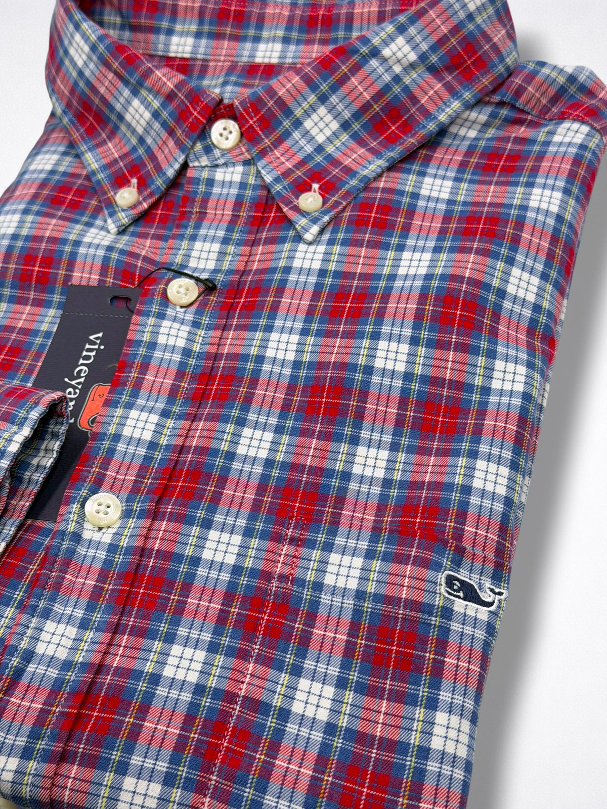 Camisa Vineyard Vines Classic Fit Manga Larga Talla XL