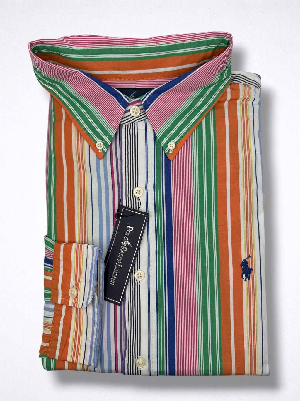 Camisa Polo Ralph Lauren Classic Fit Manga Larga Talla XL
