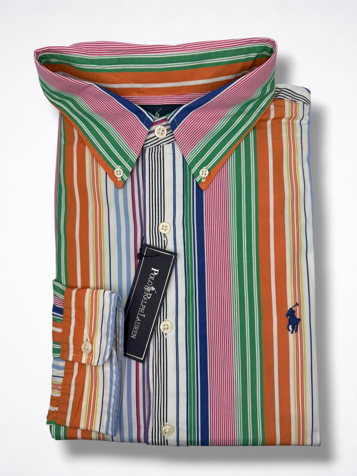 Camisa Polo Ralph Lauren Classic Fit Manga Larga Talla XL