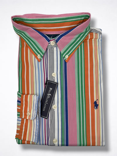 Camisa Polo Ralph Lauren Classic Fit Manga Larga Talla XL