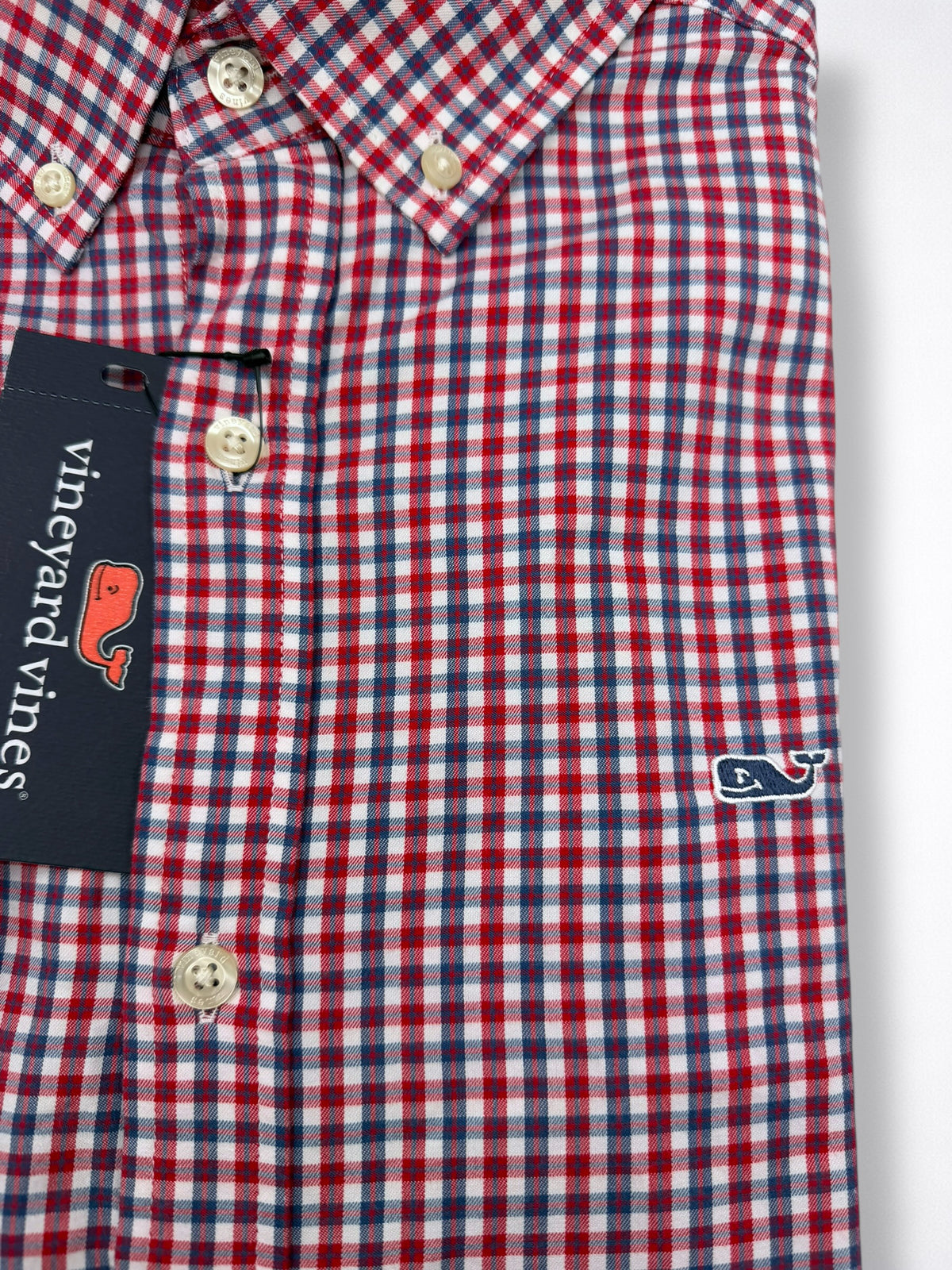 Camisa Vineyard Vines Classic Fit Manga Larga Talla M
