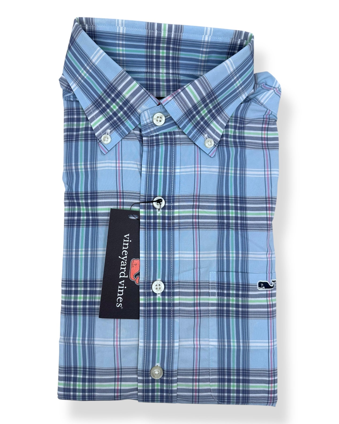 Camisa Vineyard Vines Classic Fit Manga Larga Talla S
