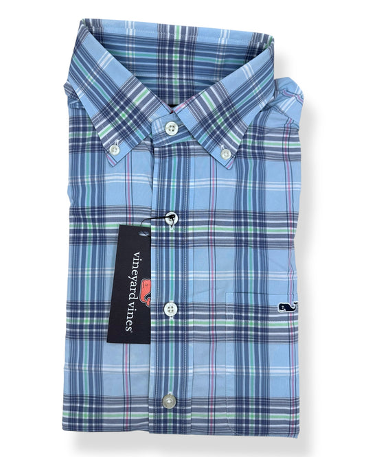 Camisa Vineyard Vines Classic Fit Manga Larga Talla S