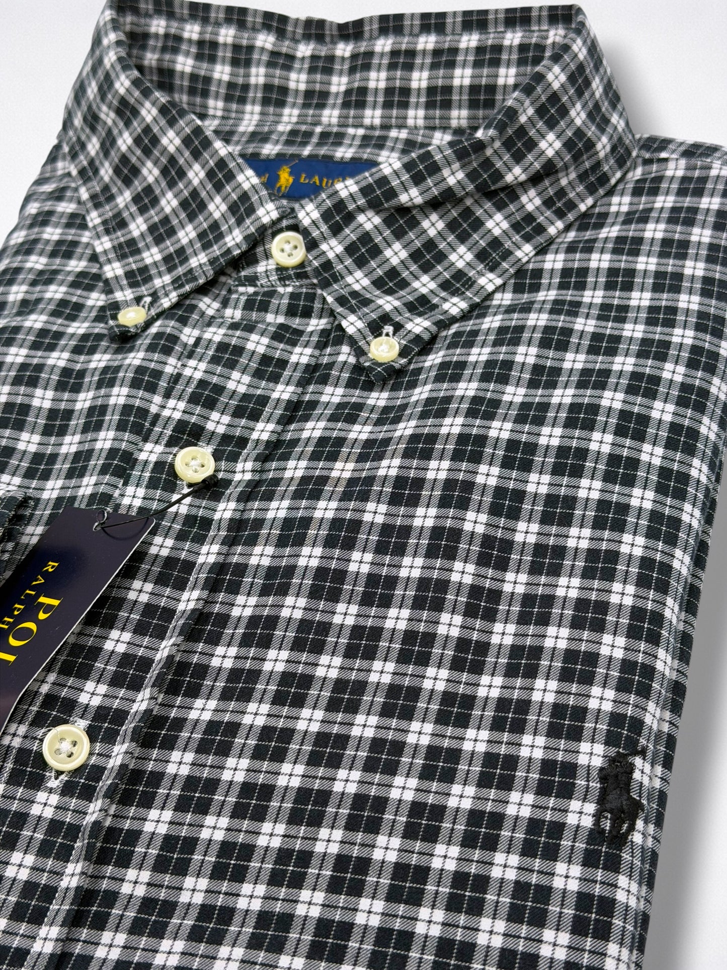 Camisa Polo Ralph Lauren Classic Fit Manga Larga Talla XXL