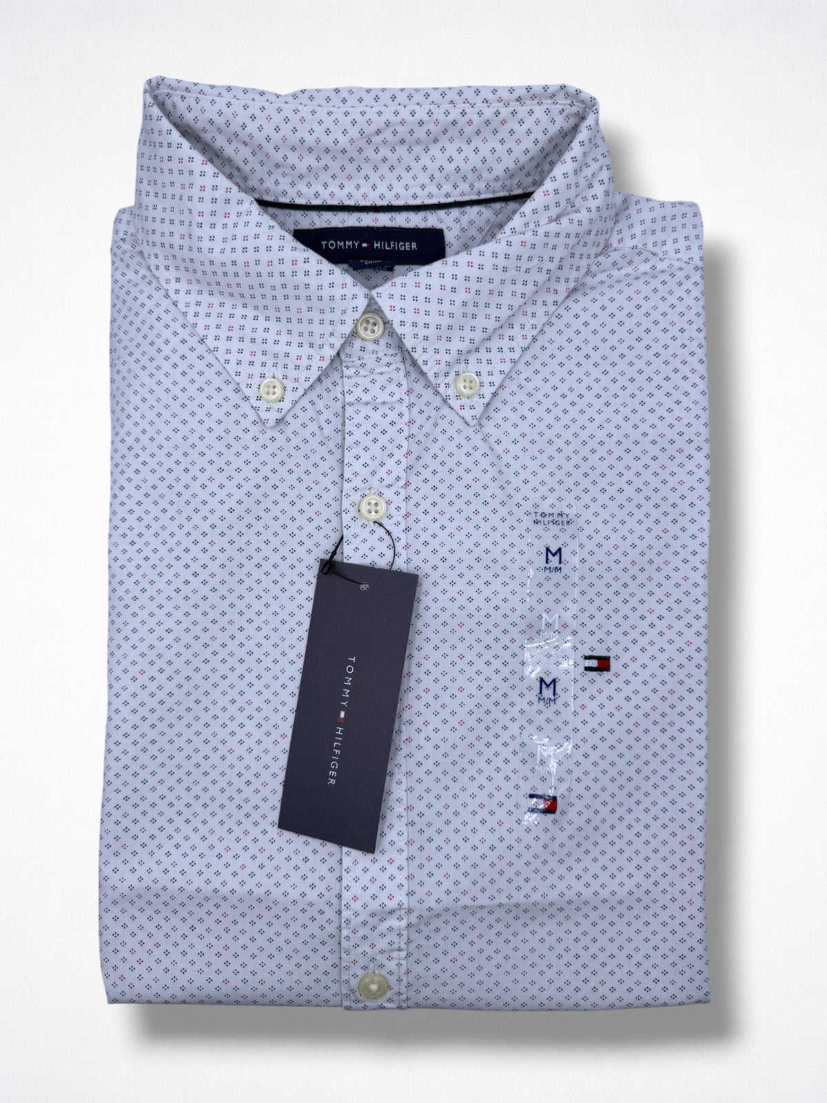 Camisa Tommy Hilfiger Slim Fit Manga Corta Talla M