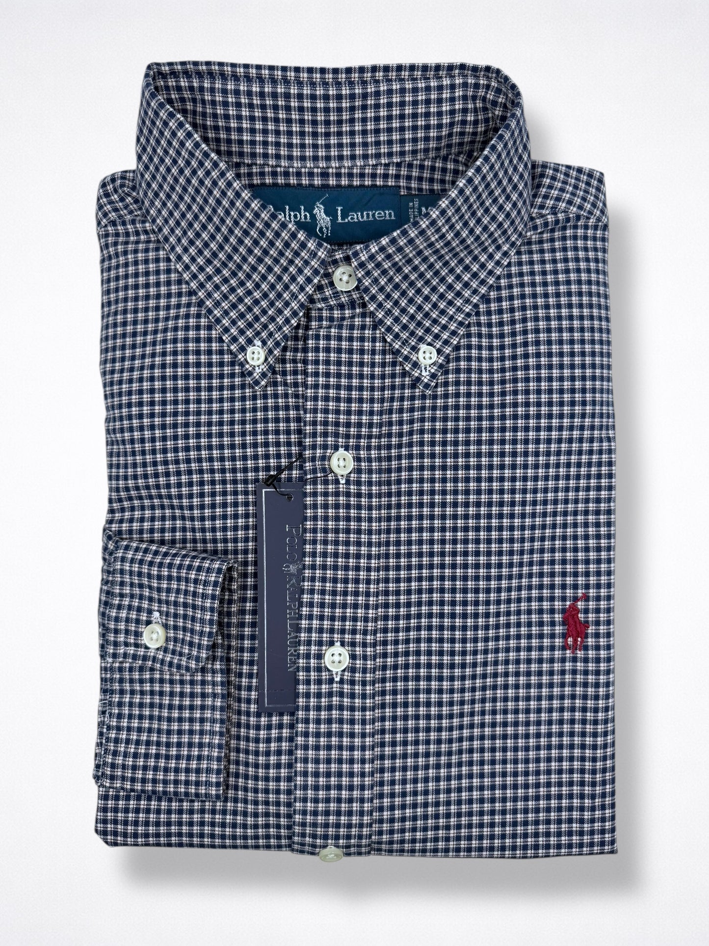 Camisa Polo Ralph Lauren Classic Fit Manga Larga Talla M