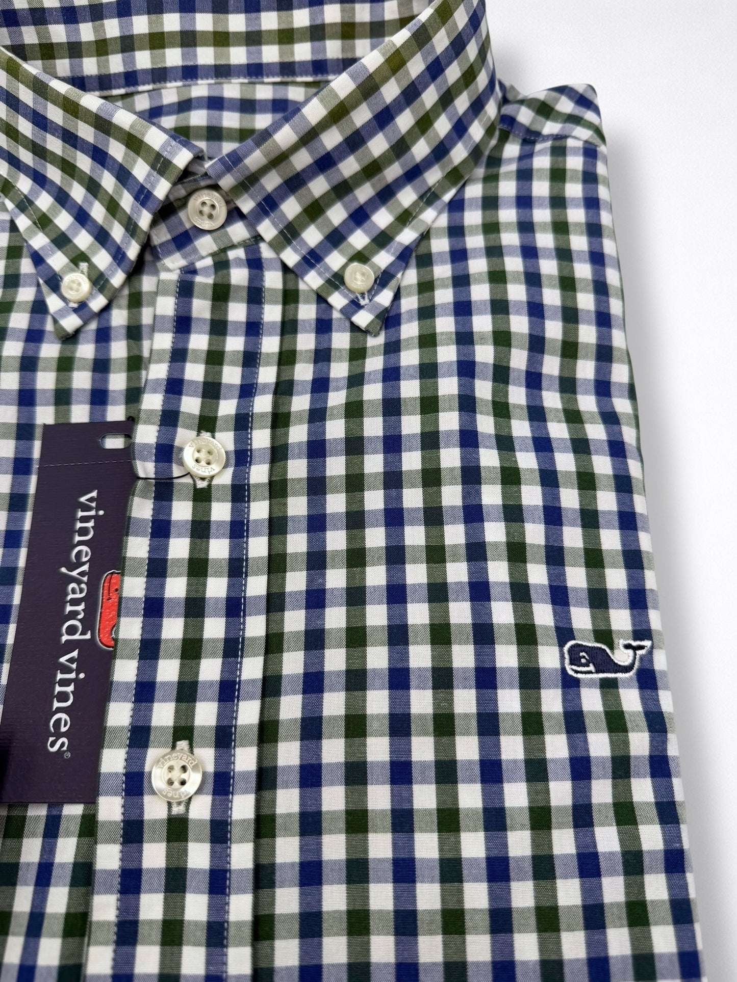Camisa Vineyard Vines Classic Fit Manga Larga Talla M