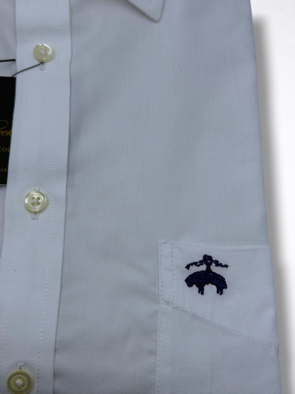 Camisa Brooks Brothers Slim Fit Manga Larga Talla M