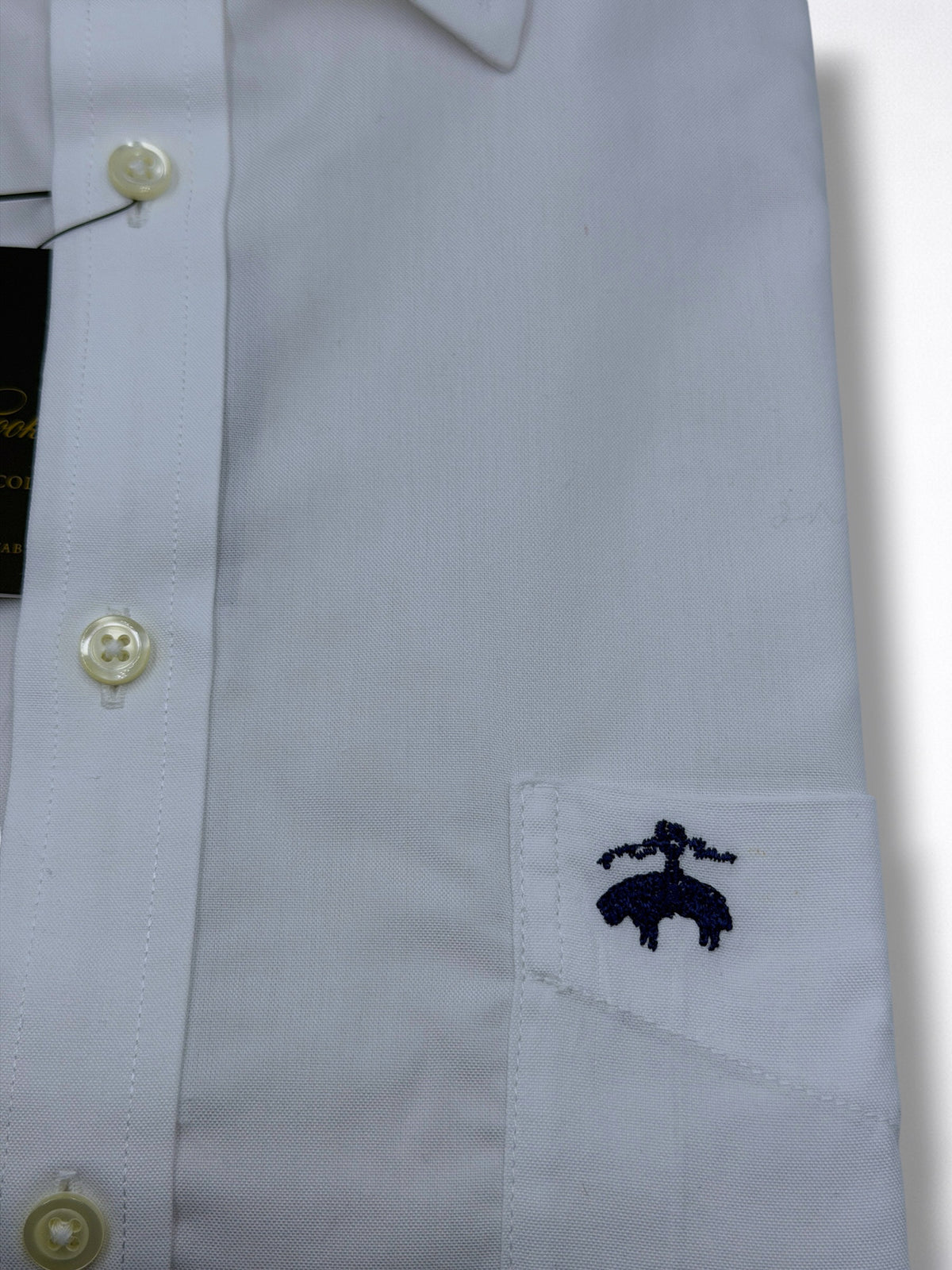 Camisa Brooks Brothers Slim Fit Manga Larga Talla M