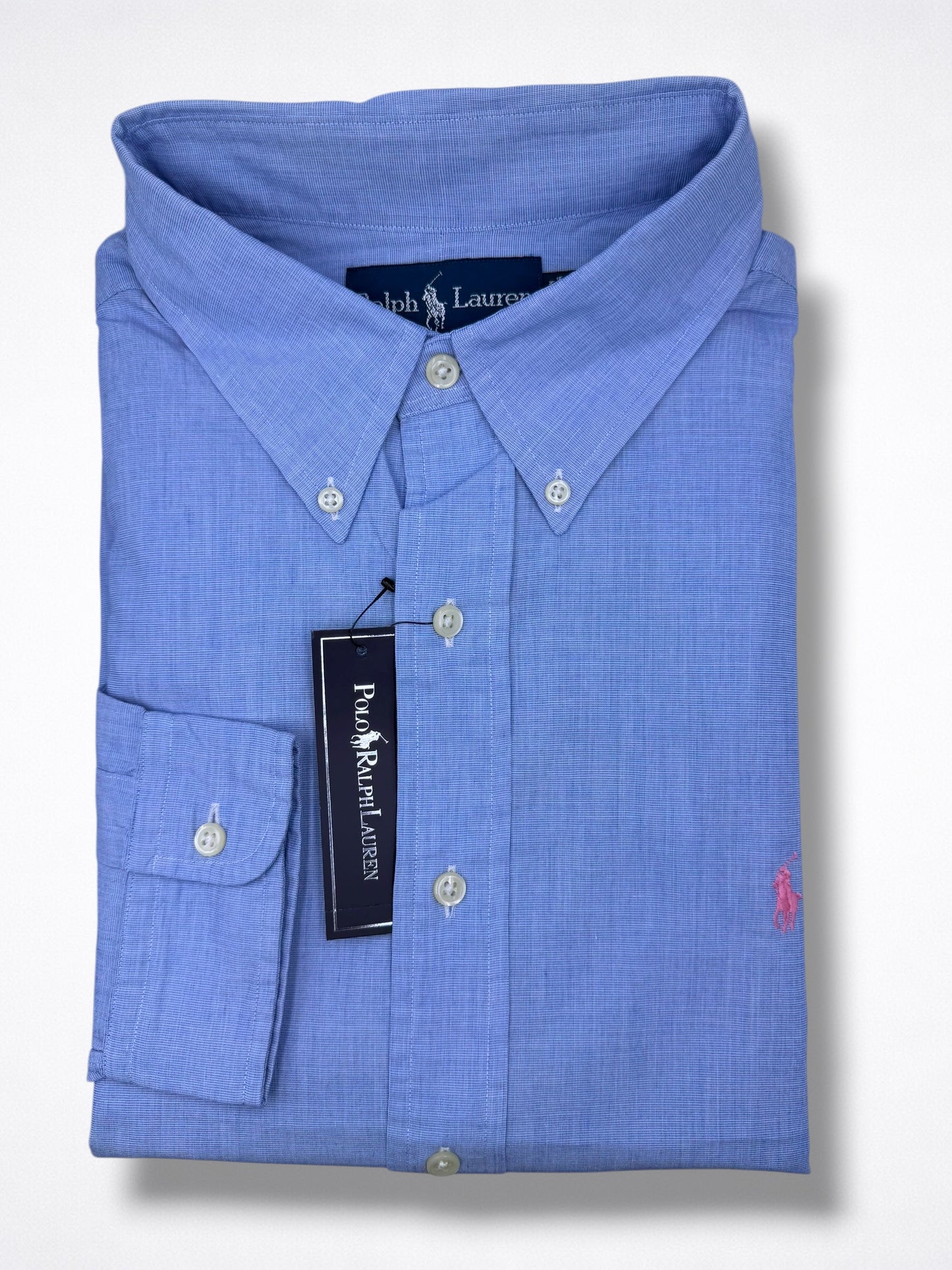 Camisa Polo Ralph Lauren Classic Fit Manga Larga Talla XL