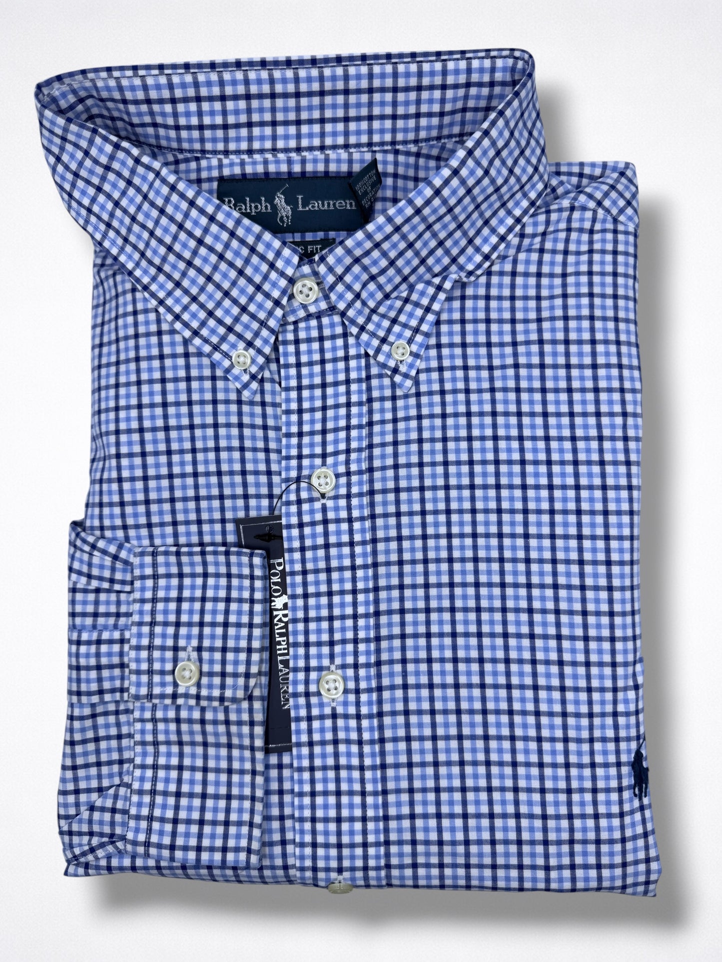 Camisa Polo Ralph Lauren Classic Fit Manga Larga Talla XXL