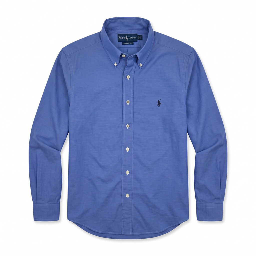 Camisa Polo Ralph Lauren Classic Fit manga larga talla L