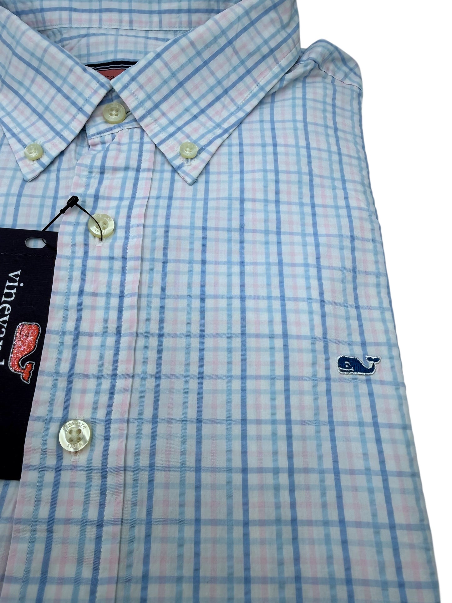 Camisa Vineyard Vines Classic Fit Manga Larga Talla L