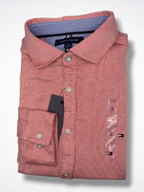 Camisa Tommy Hilfiger Slim Fit Manga Larga Talla L