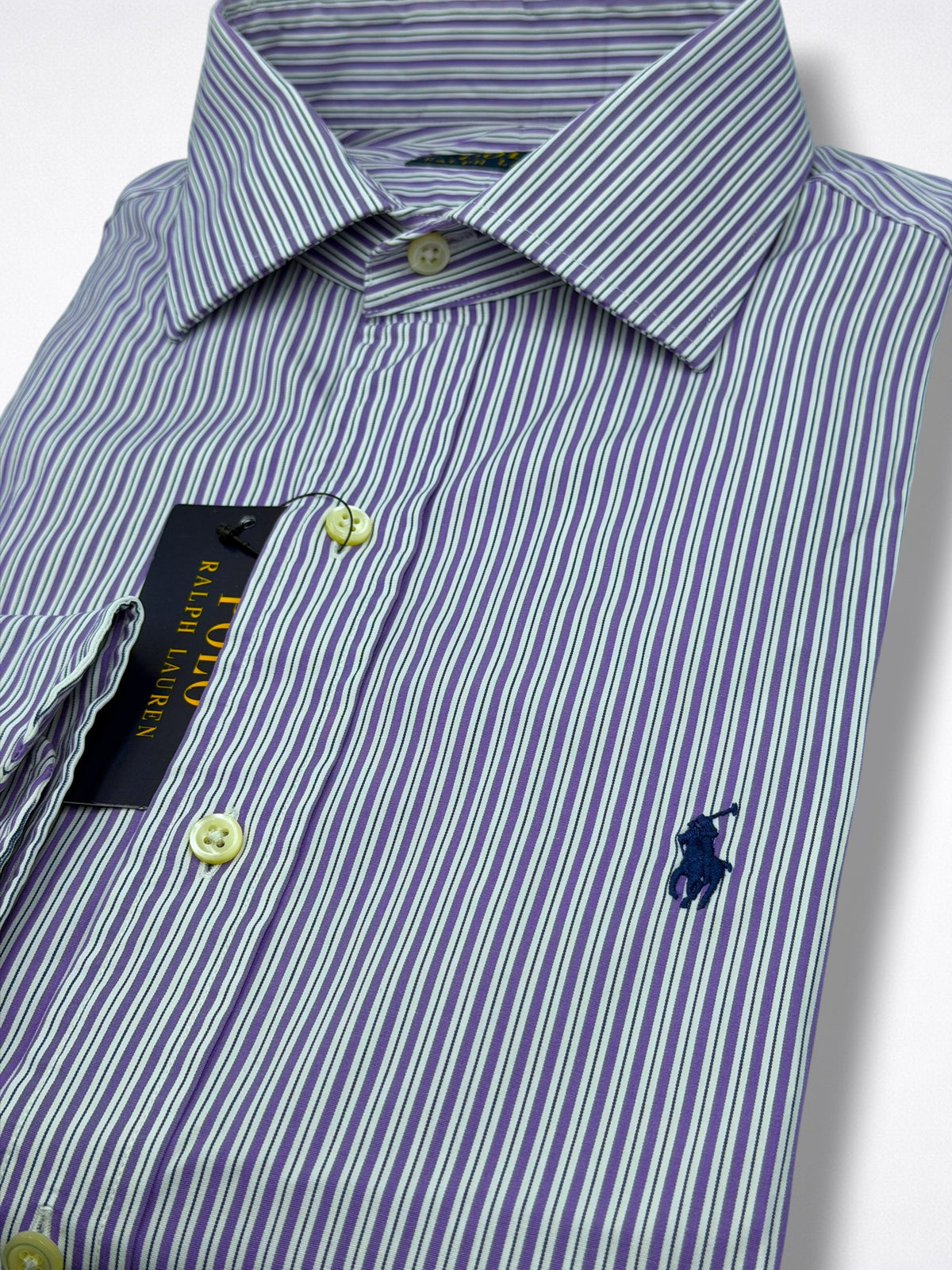 Camisa Polo Ralph Lauren Classic Fit 15 1/2 Manga Larga 32/33 Talla M