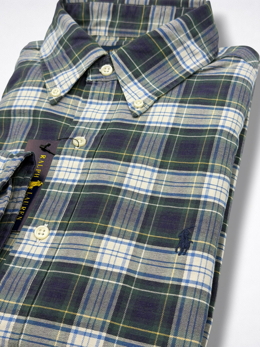 Camisa Polo Ralph Lauren Classic Fit Manga Larga Talla M