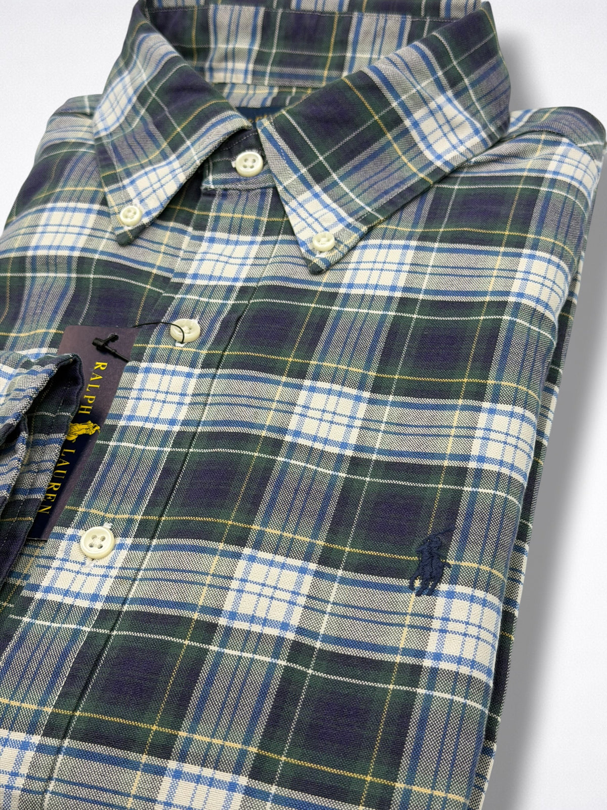 Camisa Polo Ralph Lauren Classic Fit Manga Larga Talla M