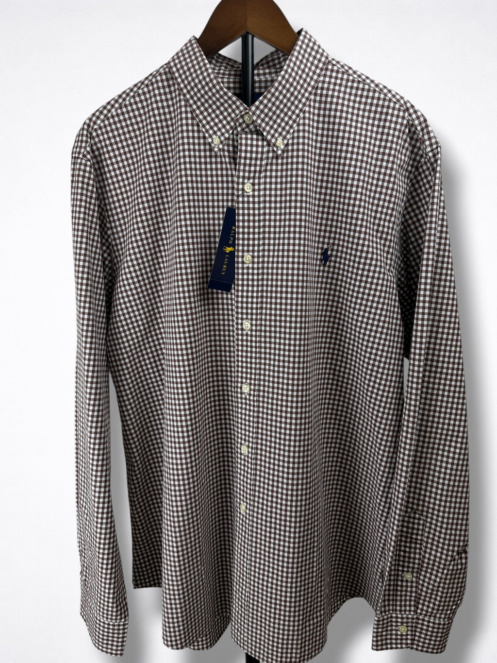 Camisa Polo Ralph Lauren Classic Fit Manga Larga Talla XXL