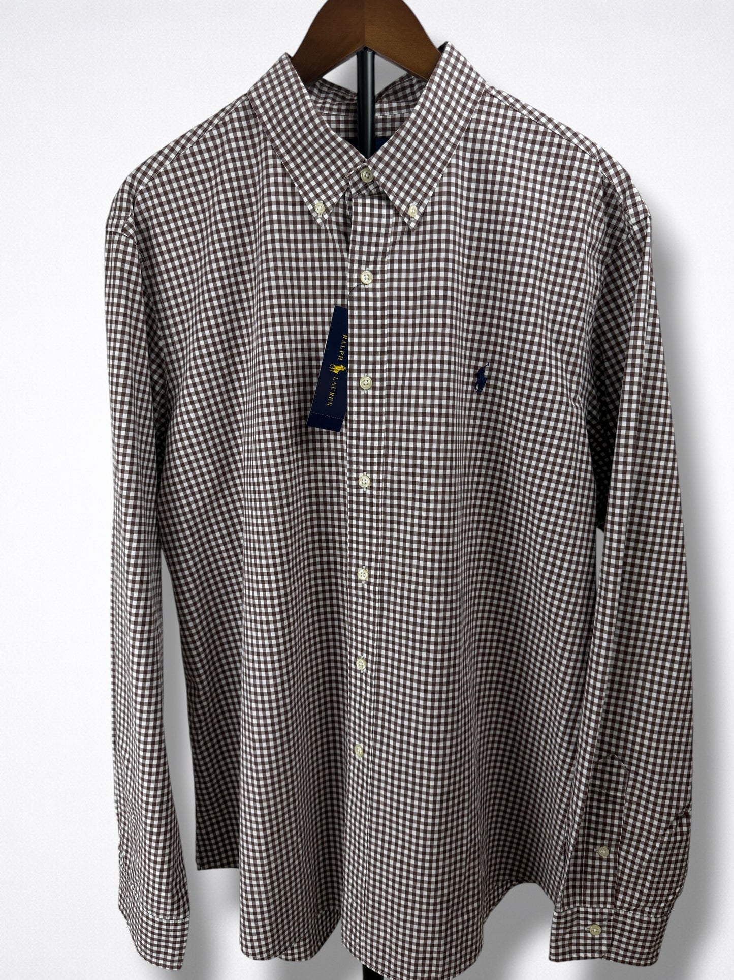 Camisa Polo Ralph Lauren Classic Fit Manga Larga Talla XXL