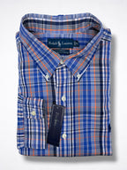 Camisa Polo Ralph Lauren Custom Fit Manga Larga Talla XXL
