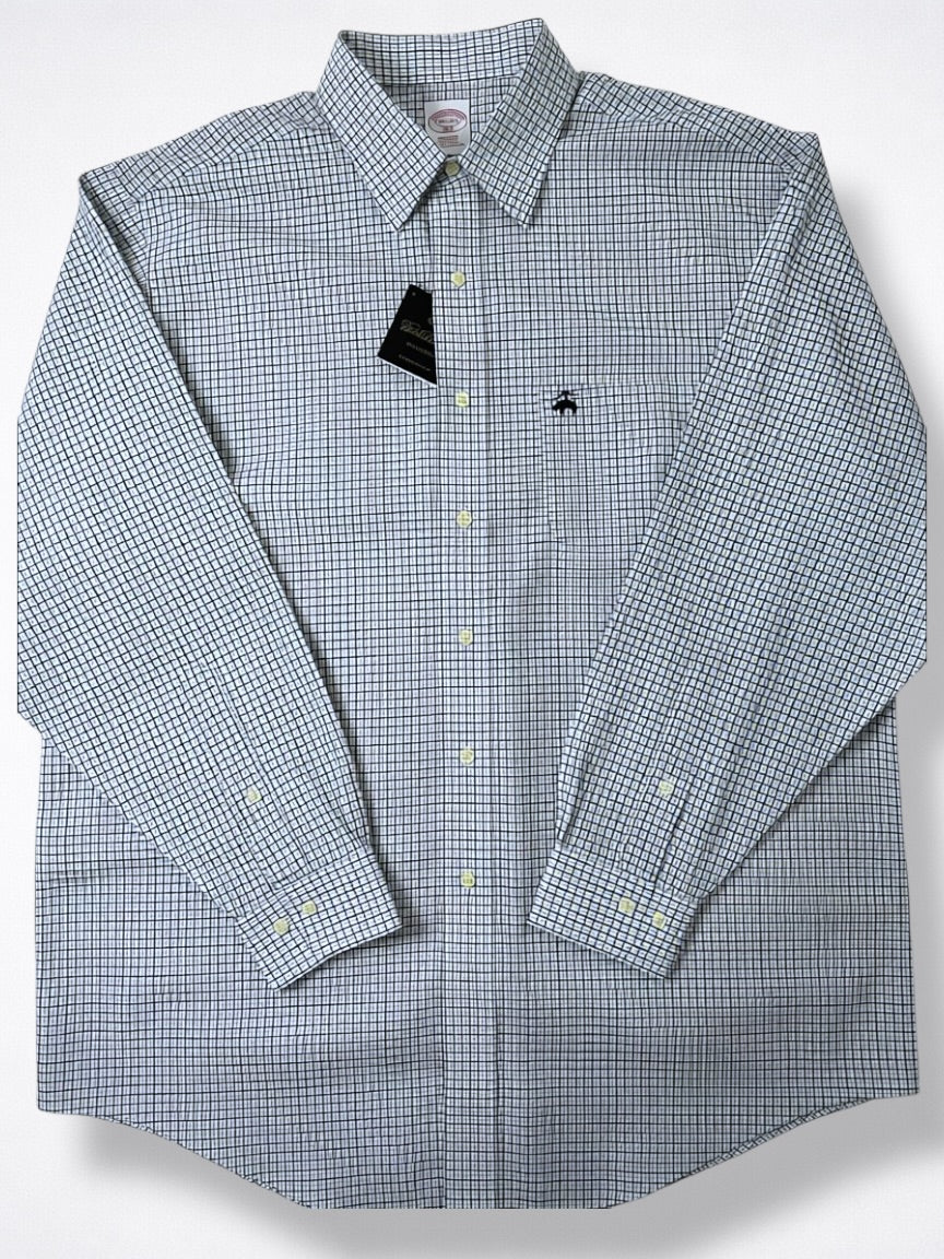 Camisa Brooks Brothers Classic Fit Manga Larga Talla L