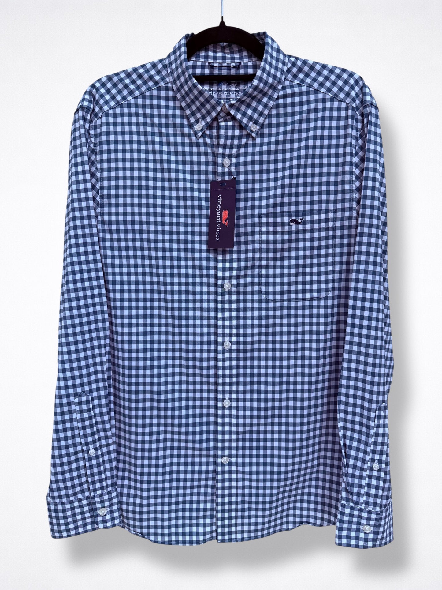 Camisa Vineyard Vines Classic Fit Manga Larga Talla M