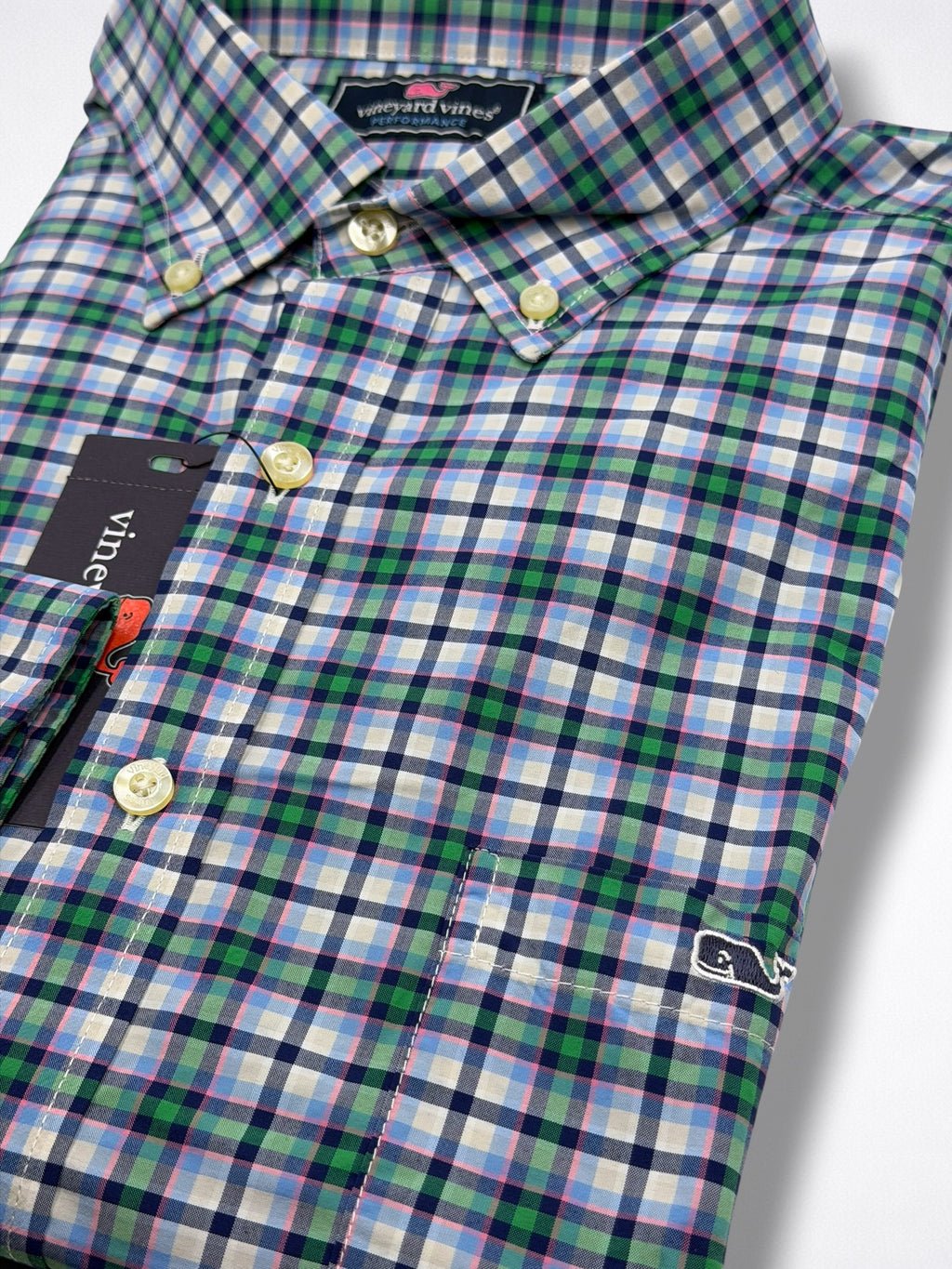 Camisa Vineyard Vines Classic Fit Manga Larga Talla XL
