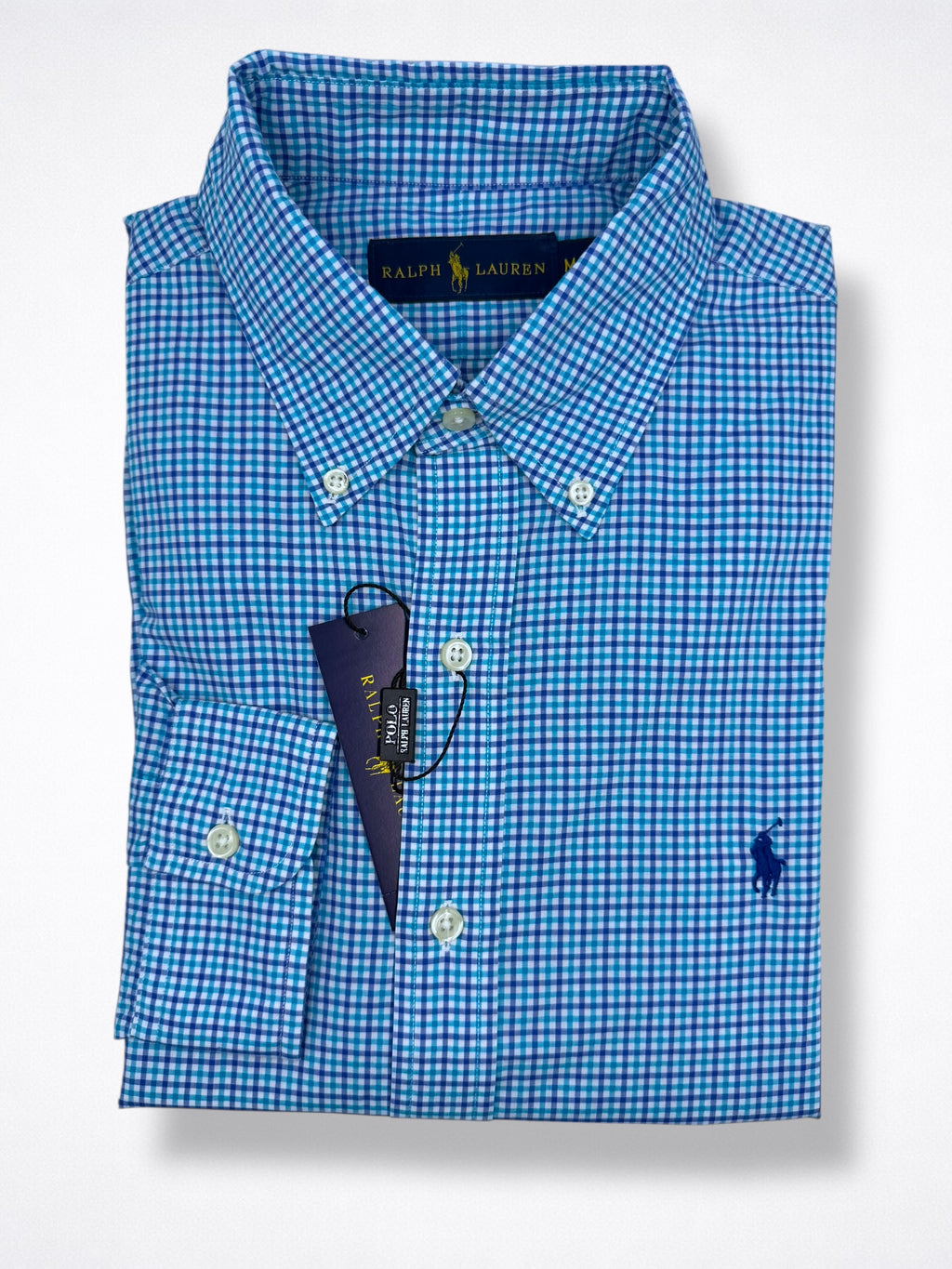 Camisa Polo Ralph Lauren Classic Fit Manga Larga Talla M