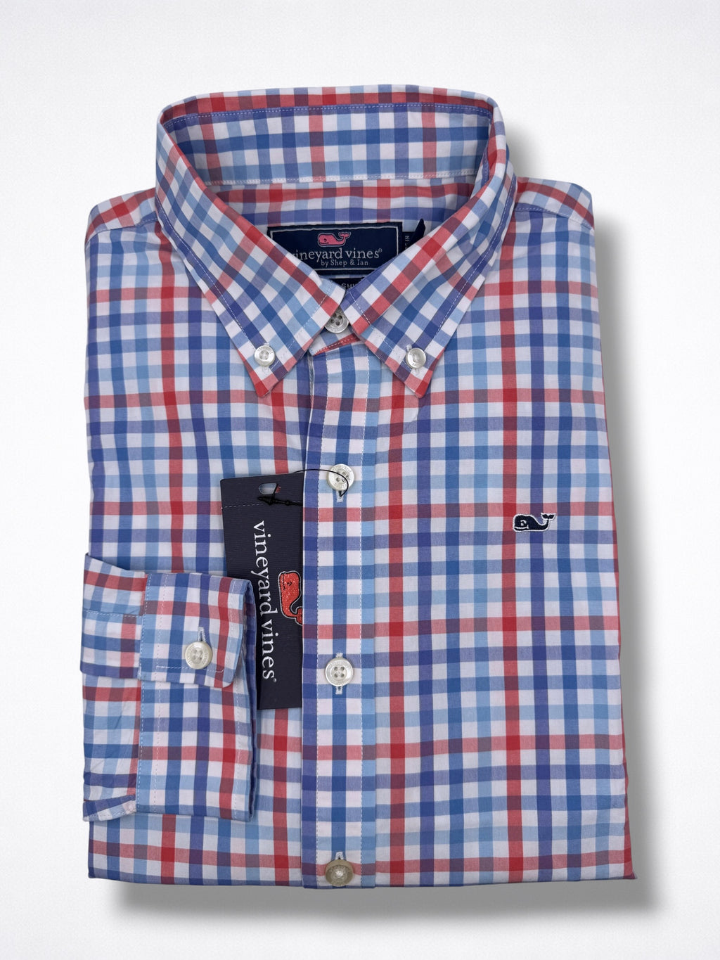 Camisa Vineyard Vines Classic Fit Manga Larga Talla S