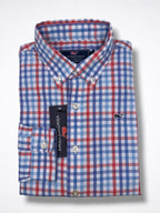 Camisa Vineyard Vines Classic Fit Manga Larga Talla S