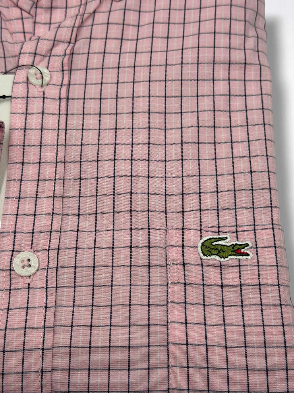 Camisa Lacoste Slim Fit Manga Larga Talla L