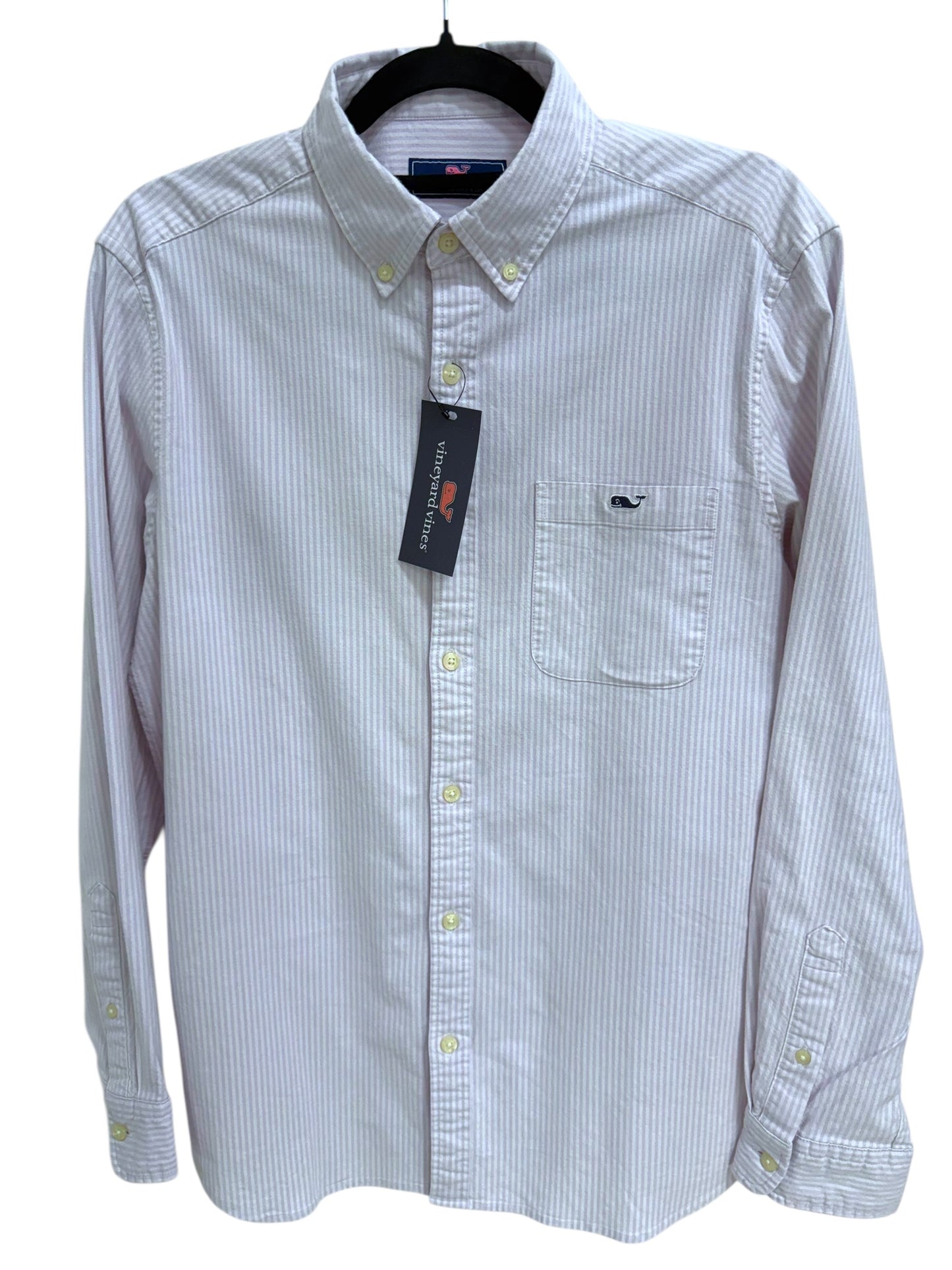 Camisa Vineyard Vines Custom Fit Manga Larga Talla M