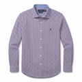 Camisa Polo Ralph Lauren Slim Fit manga larga talla M