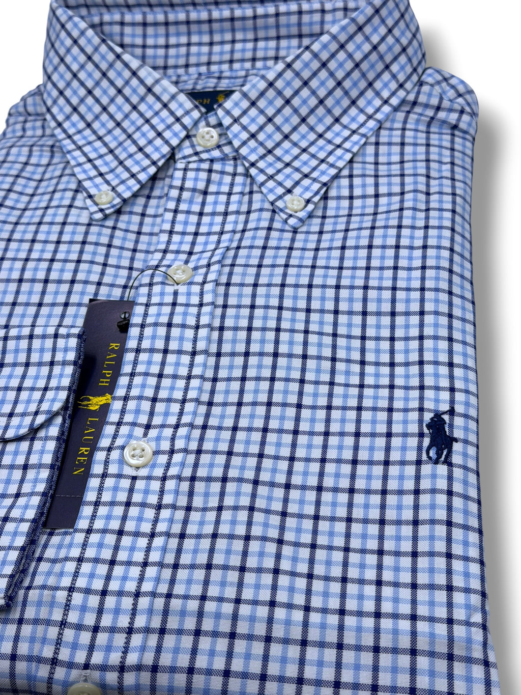 Camisa Polo Ralph Lauren Classic Fit Manga Larga Talla L