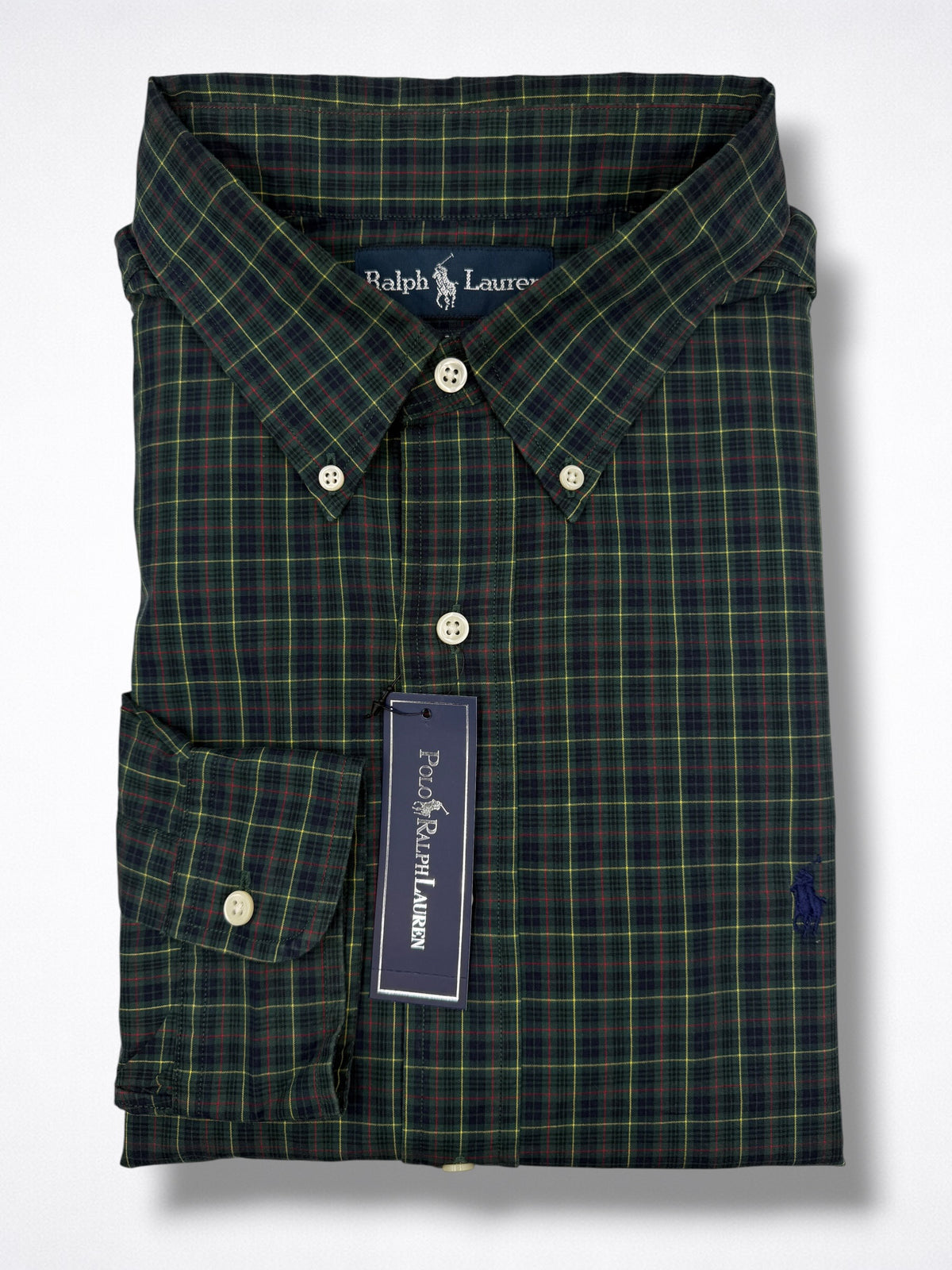 Camisa Polo Ralph Lauren Classic Fit Manga Larga Talla XL