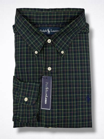 Camisa Polo Ralph Lauren Classic Fit Manga Larga Talla XL