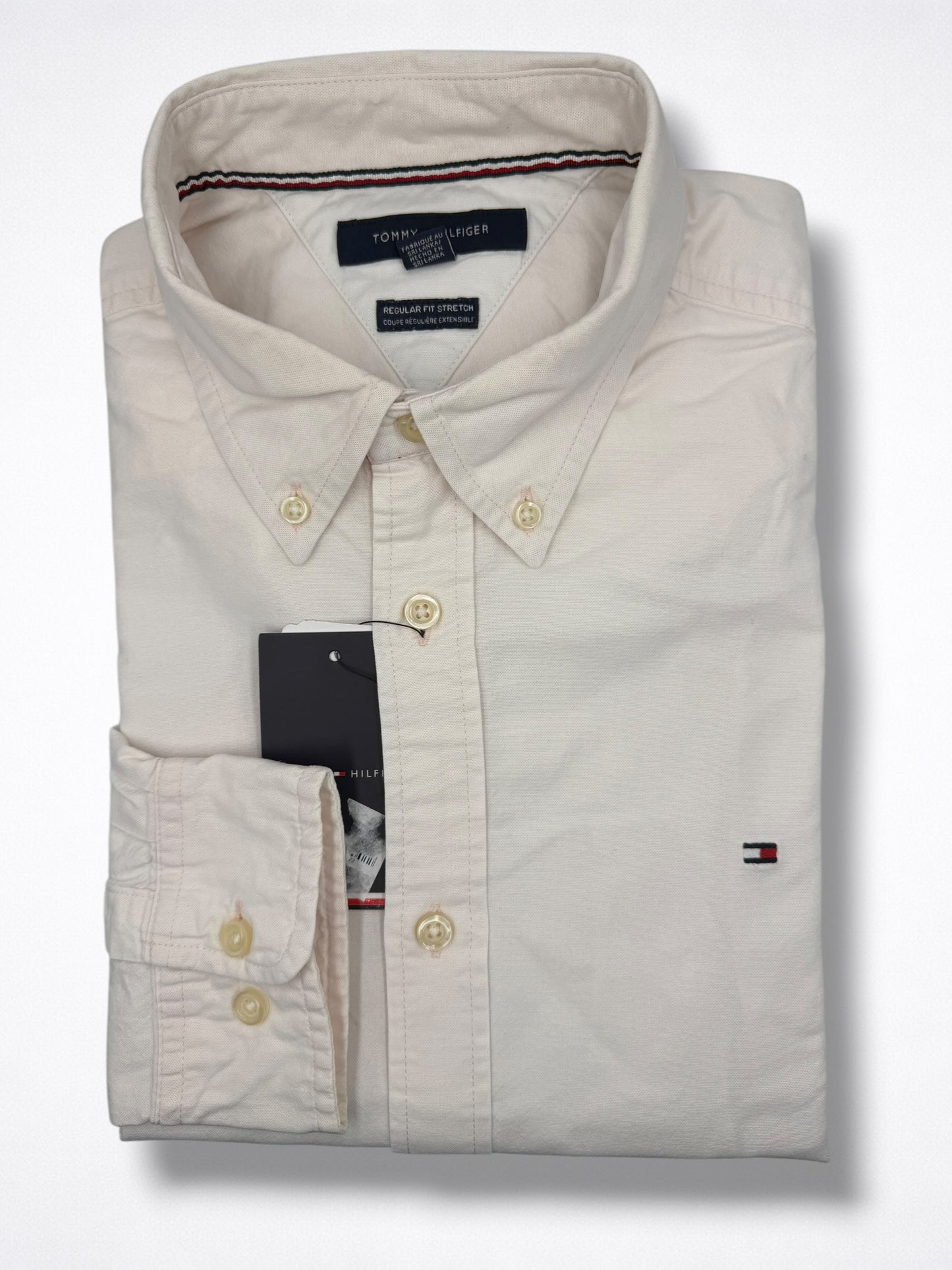 Camisa Tommy Hilfiger Classic Fit Manga Larga Talla L