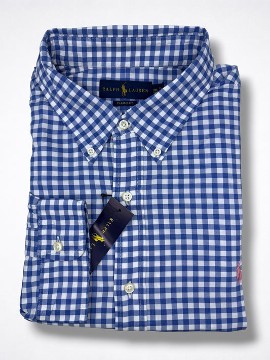 Camisa Polo Ralph Lauren Classic Fit Manga Larga Talla XXL