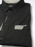 Camisa Emporio Armani Slim Fit Manga Larga Talla S