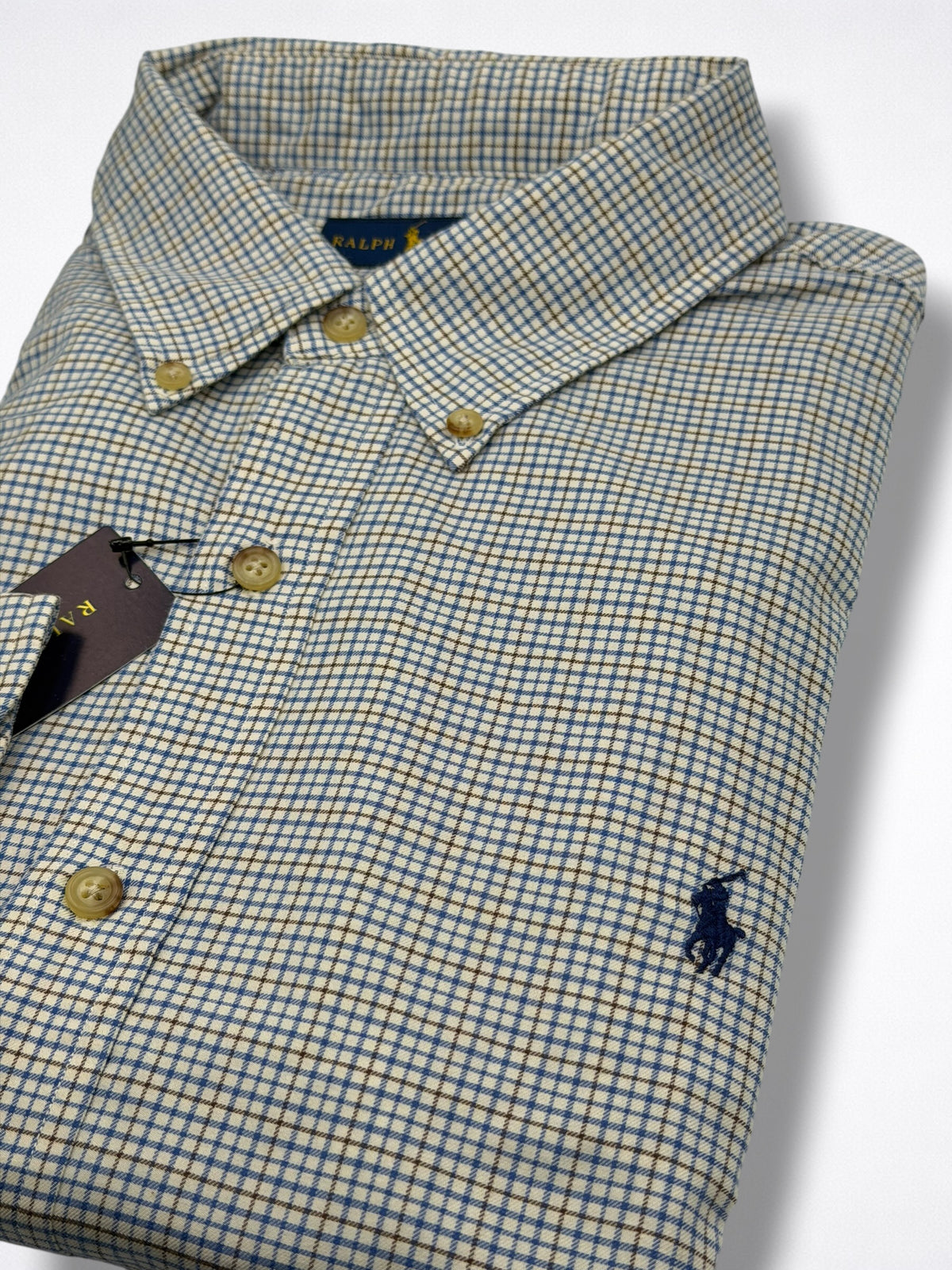 Camisa Polo Ralph Lauren Classic Fit Manga Larga Talla XL