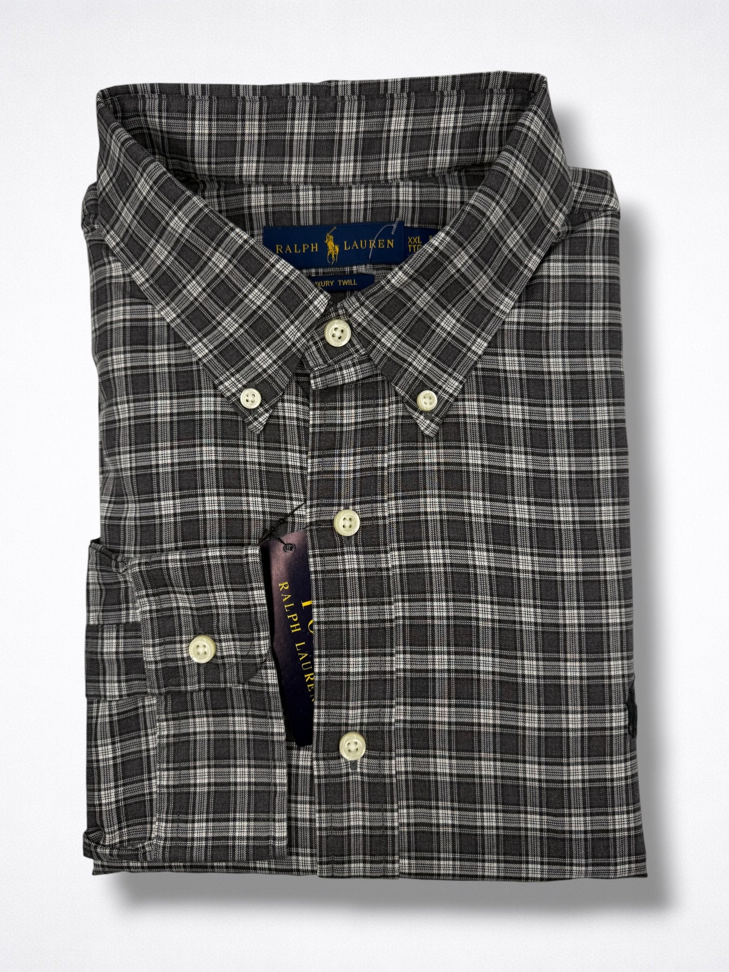 Camisa Polo Ralph Lauren Classic Fit Manga Larga Talla XXL