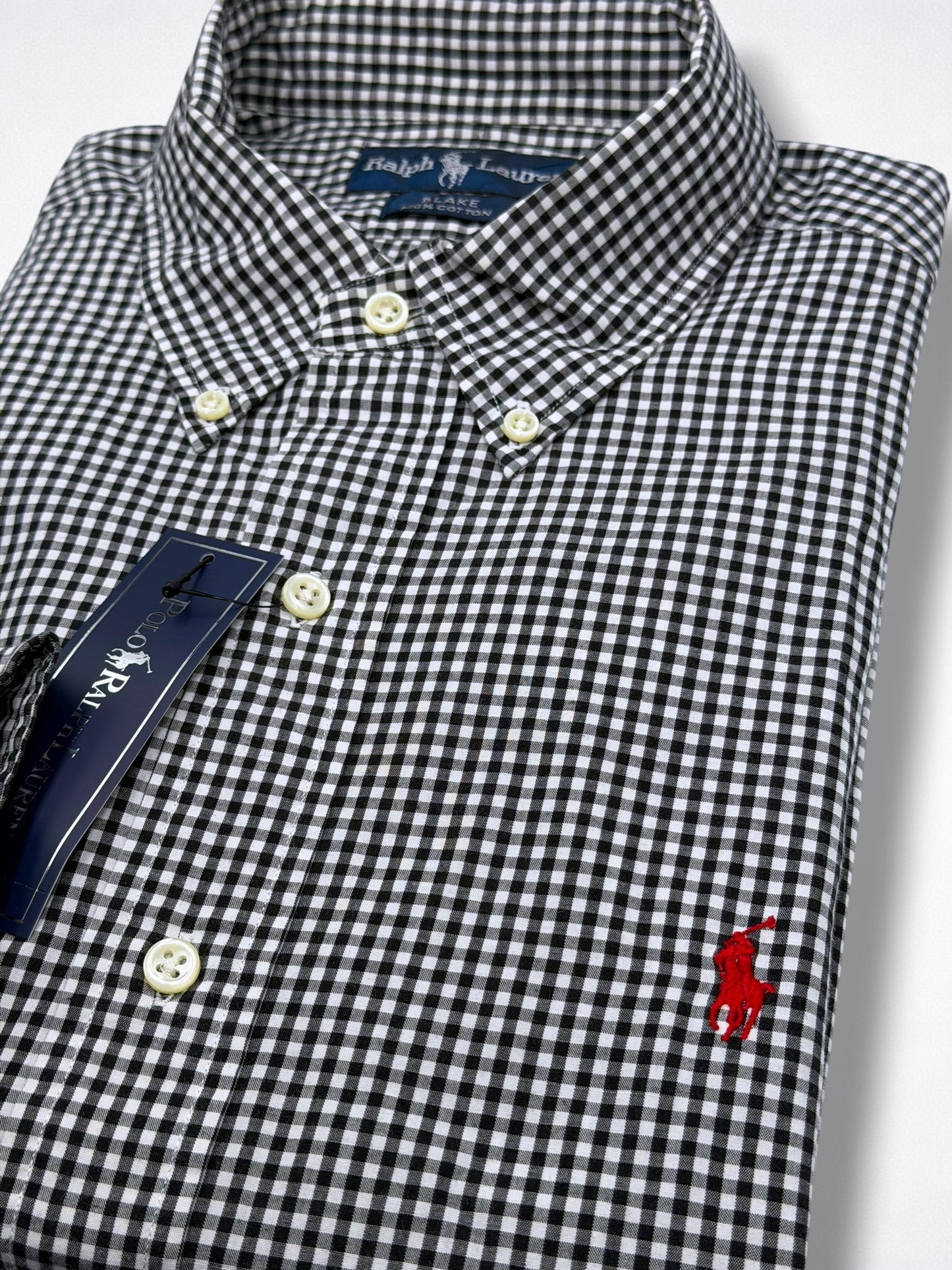 Camisa Polo Ralph Lauren Classic Fit Manga Larga Talla XL